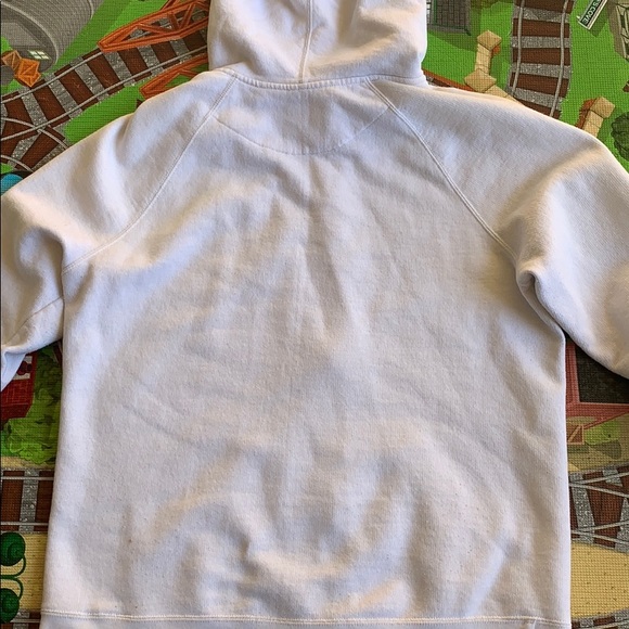 A White Champion Powerblend Zip Hoodie - Picture 3 of 8